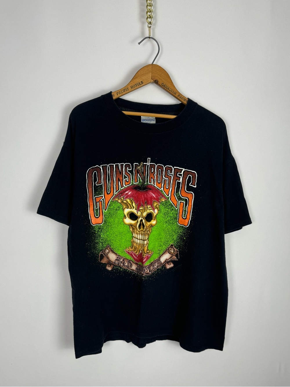 Vintage 1990's Guns N Roses Bad Apples Tour Tee